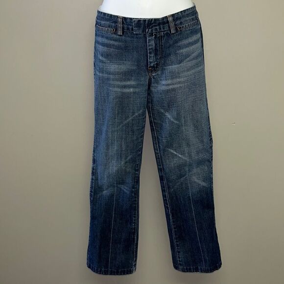 7 for all Mankind Cotton Fade Women’s Distressed Jeans Size 29 00940190 - Picture 1 of 16